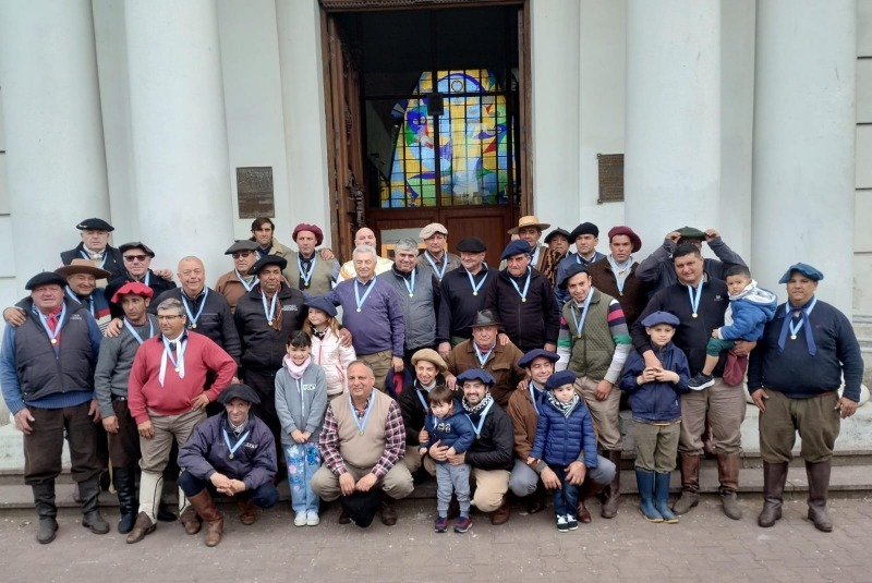 El jueves 18 los gauchos peregrinos parten a Lujn